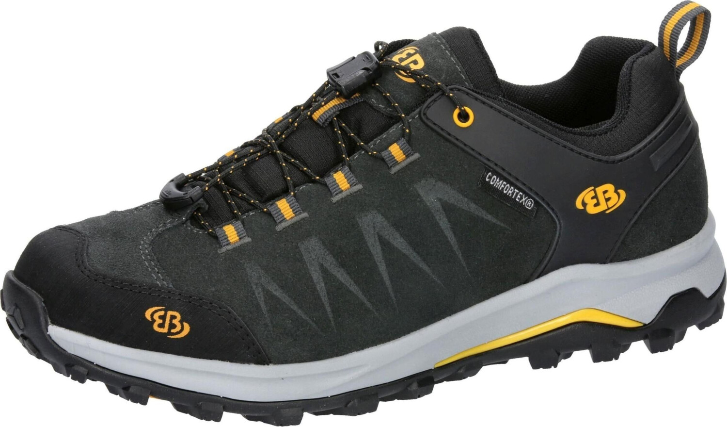 Brütting Mount Chester Trekking Shoes anthracite yellow
