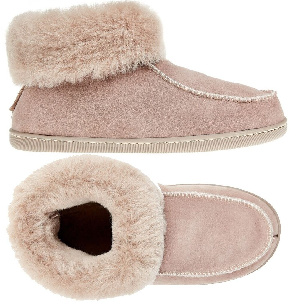 VANUBA Peppin Men's Premium Slippers brown Sheepskin