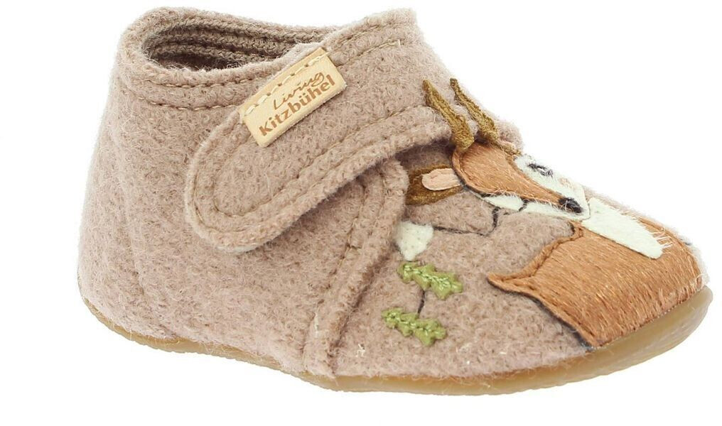 Living Kitzbühel Baby Velcro Shoe Rehkitz Timeless Taupe