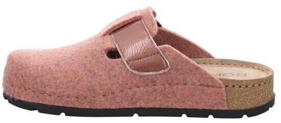 Rohde Felt Slipper House Shoe Clog Buckle Memory Footbed D Soave 6012