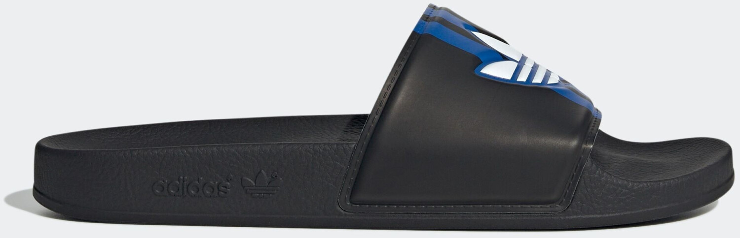 Adidas ADILETTE pool slide black Core Black Blue Cloud White