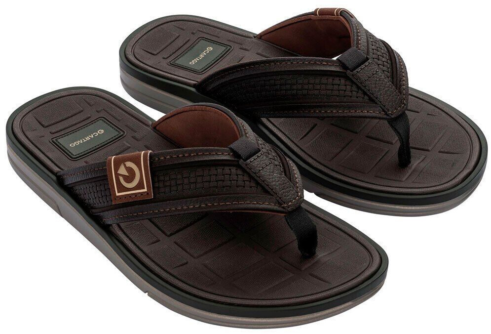 Cartago Lyon II Thong AD Flipflop grey brown green