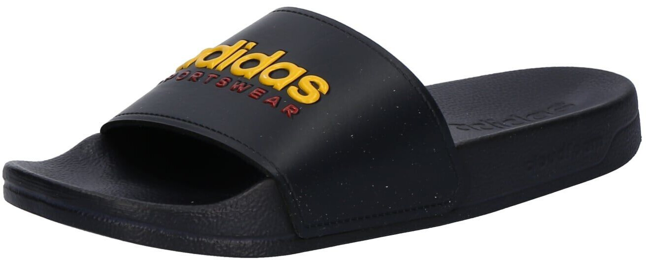 Adidas 'ADILETTE' bathing shoe navy yellow red