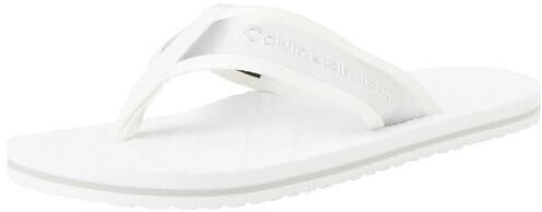 Calvin Klein Flip Flops Beach Sandal Zehentrenner white bright white formal gray