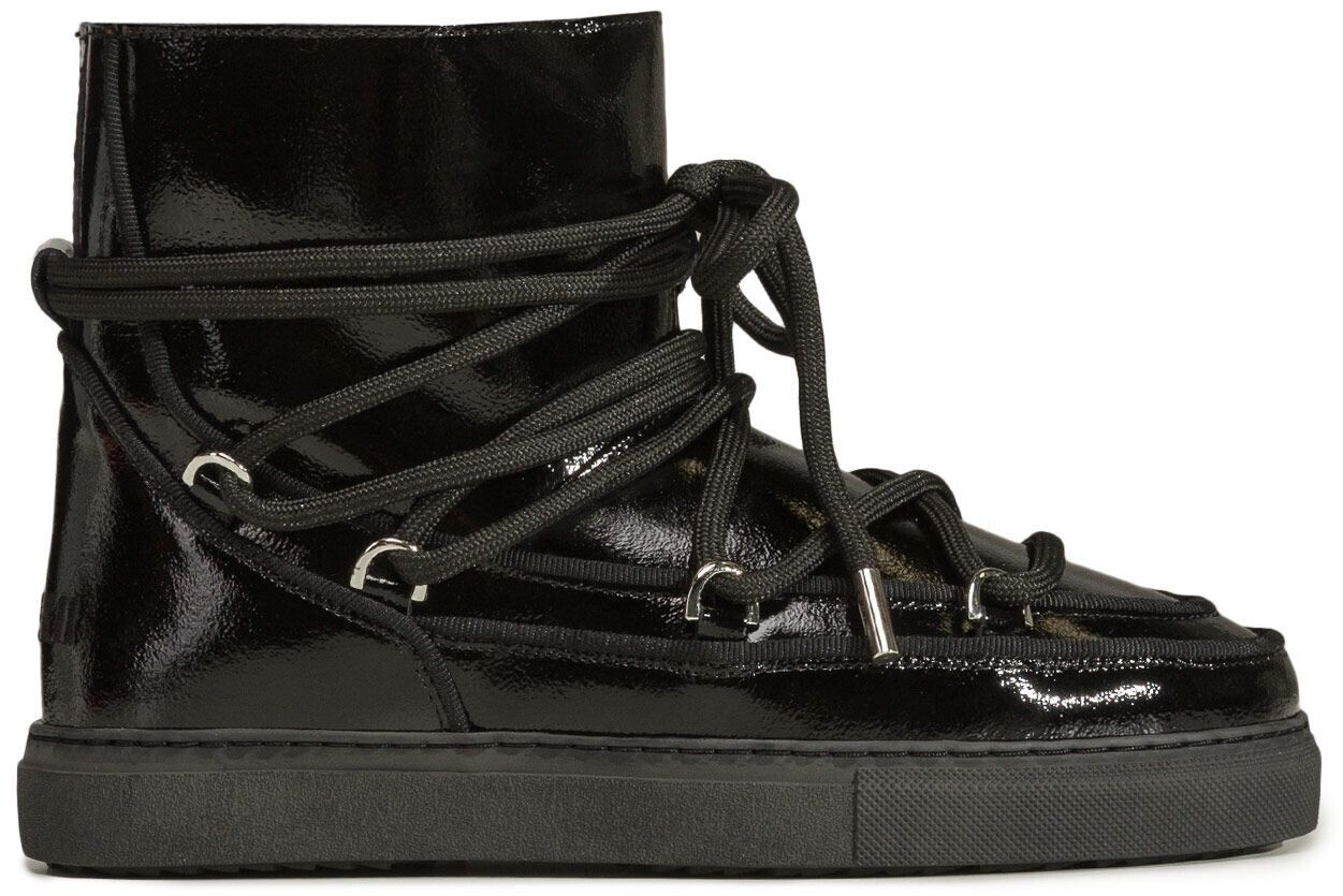 Inuikii Full Leather Naplack Winter Shoes 70202094-201 black