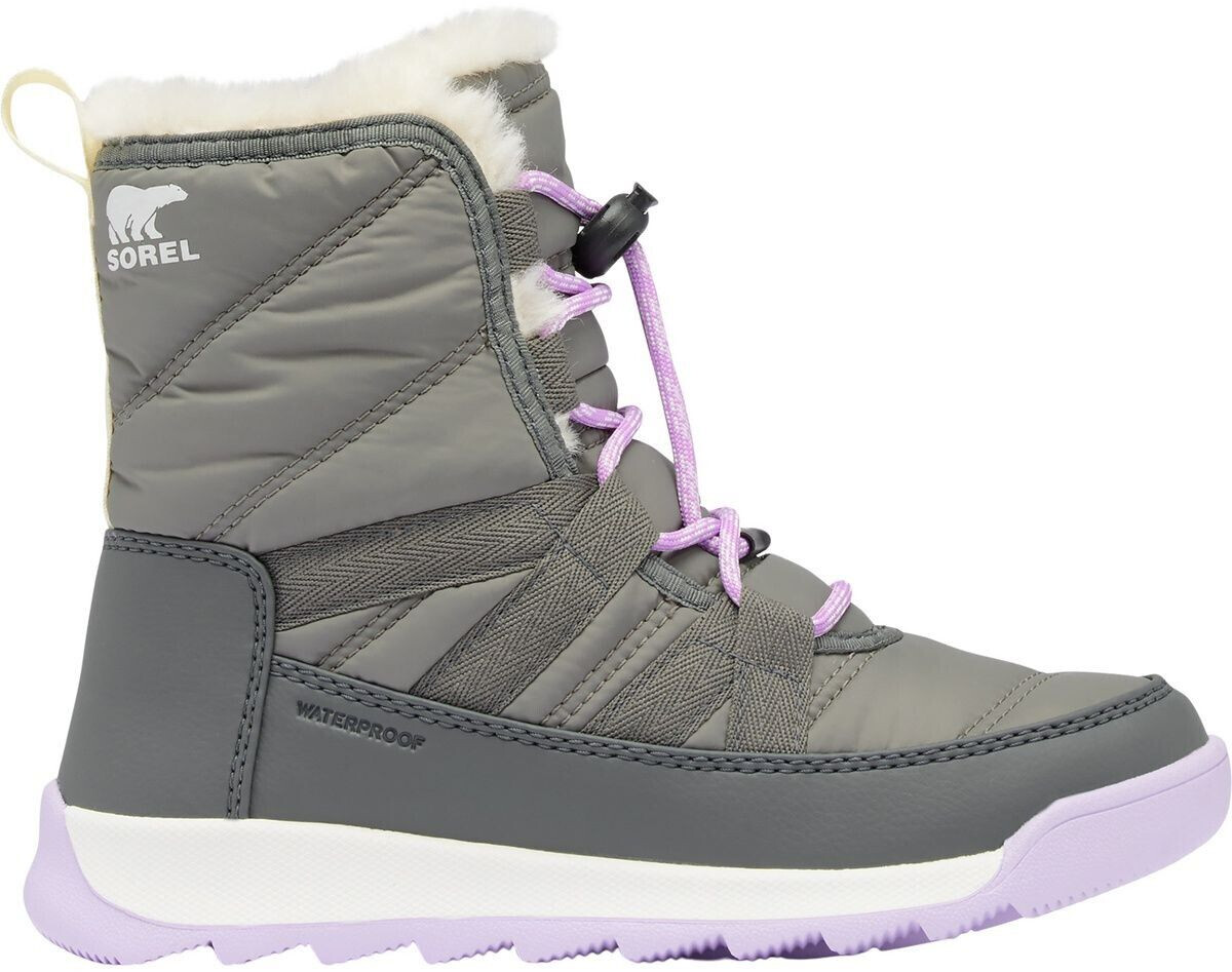 Sorel Whitney II Plus Lace waterproof Quarry Lavender Cloud