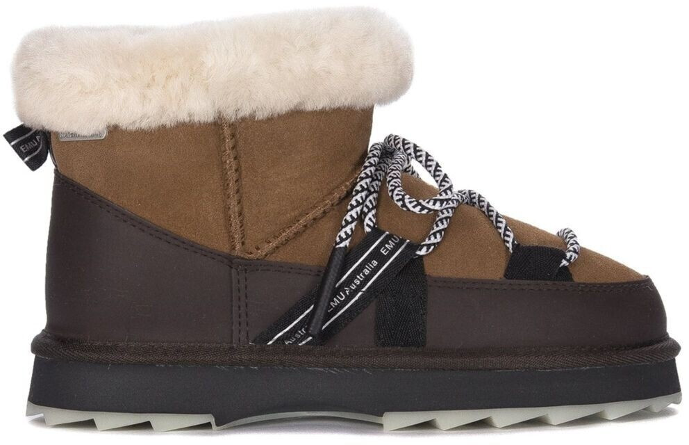 E-MU Shoes Blurred Micro Chestnut W13129CHE