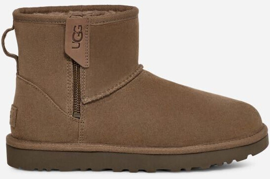 UGG Classic Mini Bailey Zip Fashion hickory