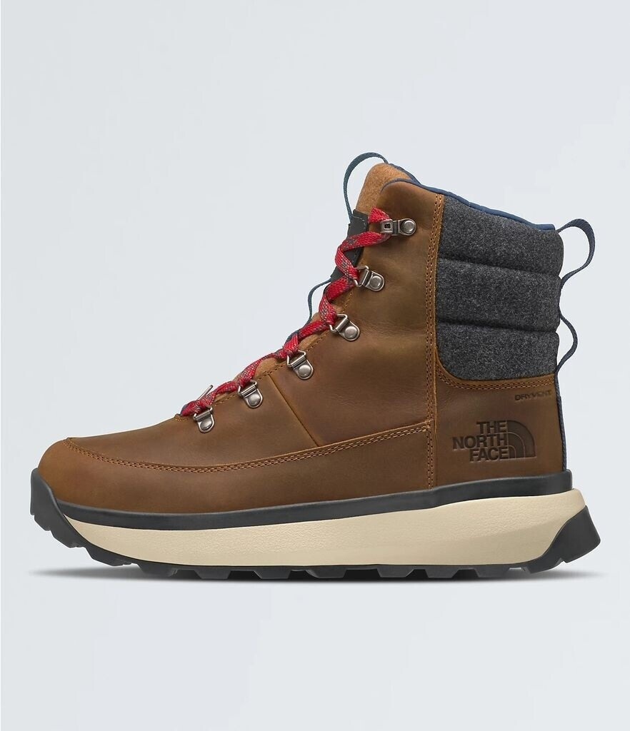The North Face Bergen Leather WP Winter Shoes brown