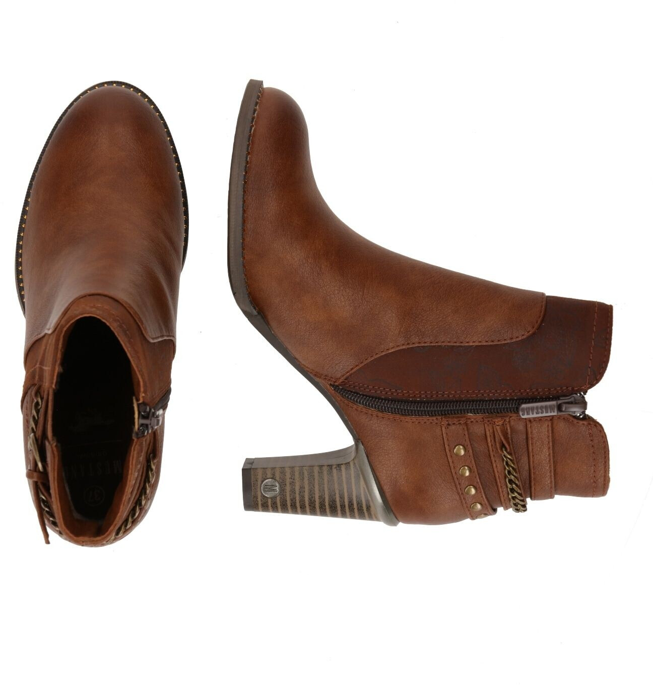 MUSTANG Bootie cognac 11701563