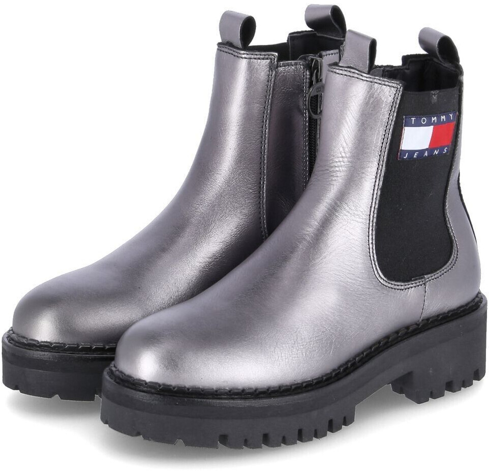 Tommy Hilfiger METALLIC CHELSEA 221-011 silver platinum