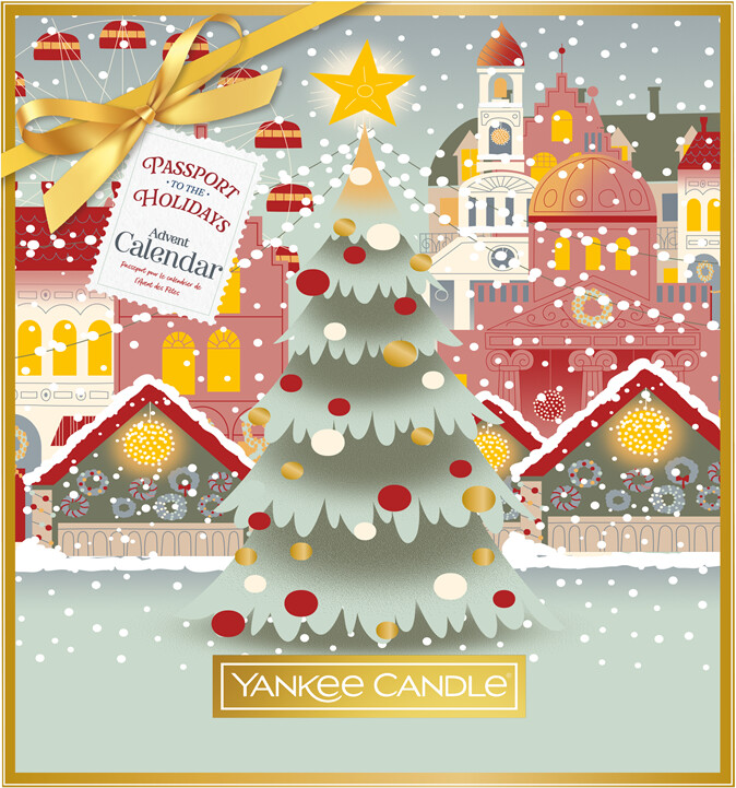 Yankee Candle Passport to the Holidays Advent Book 2024