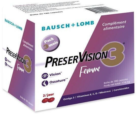 Bausch & Lomb Preservision 3 Femme