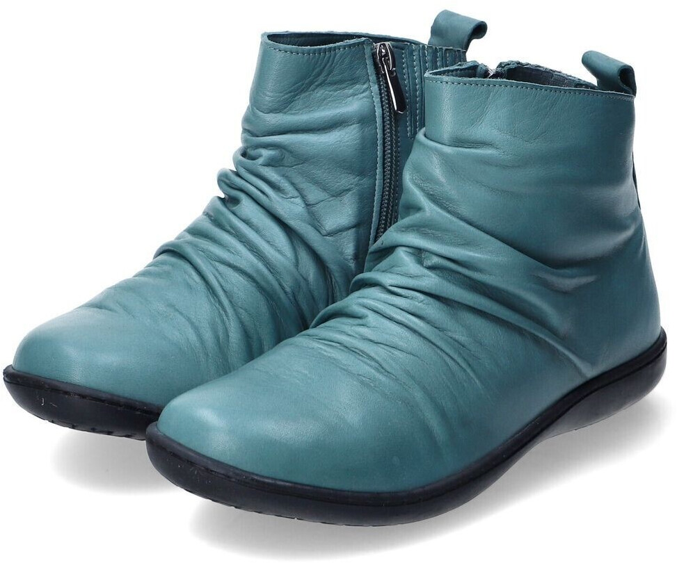 Andrea Conti smooth leather turquoise
