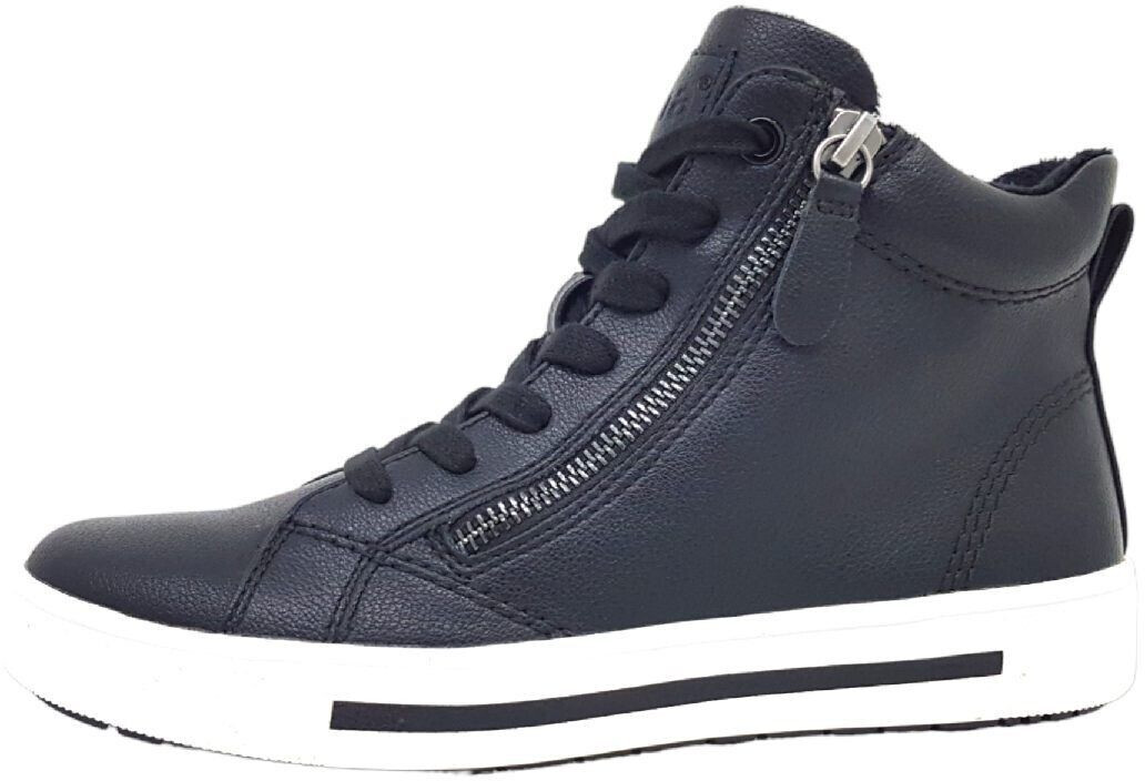 Jana Shoes Lace-up black leisure