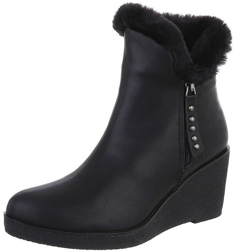 Ital Design Casual Wedge High-Heel 87108692 Schwarz
