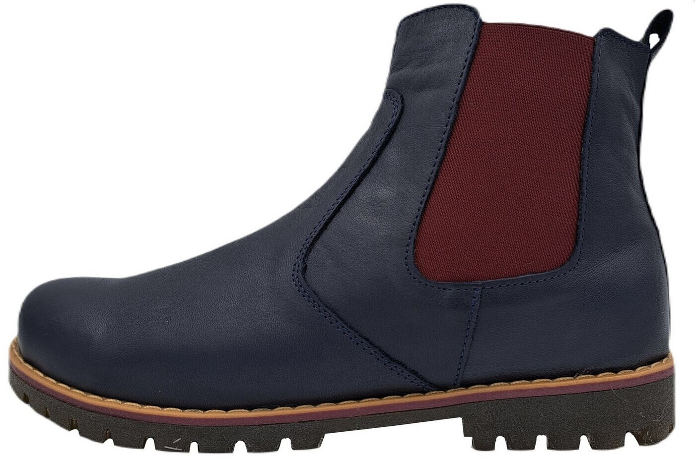 Andrea Conti d blue burgundy combi