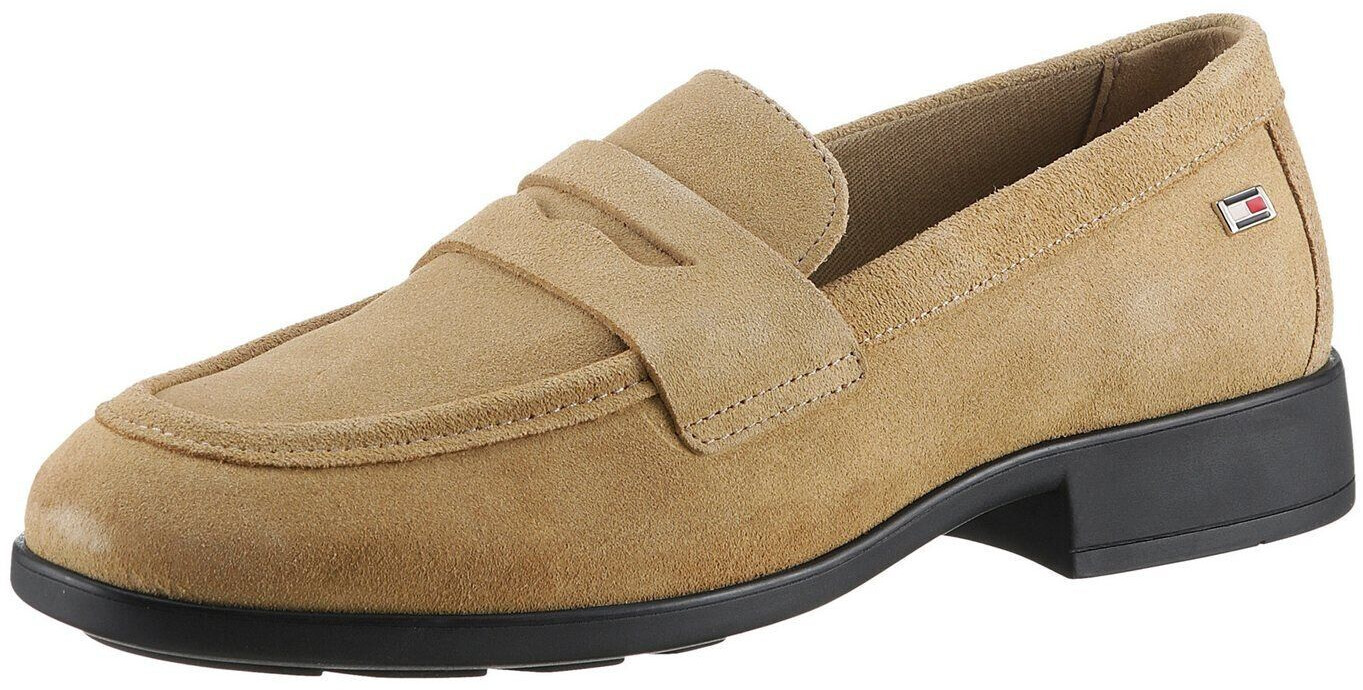 Tommy Hilfiger FLAG SUEDE CLASSIC LOAFER light brown 40313360-39