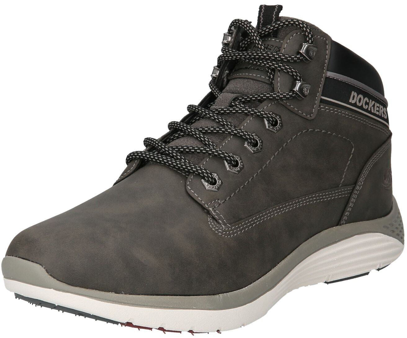 Dockers by Gerli Lace-up light grey dark grey black 19045329