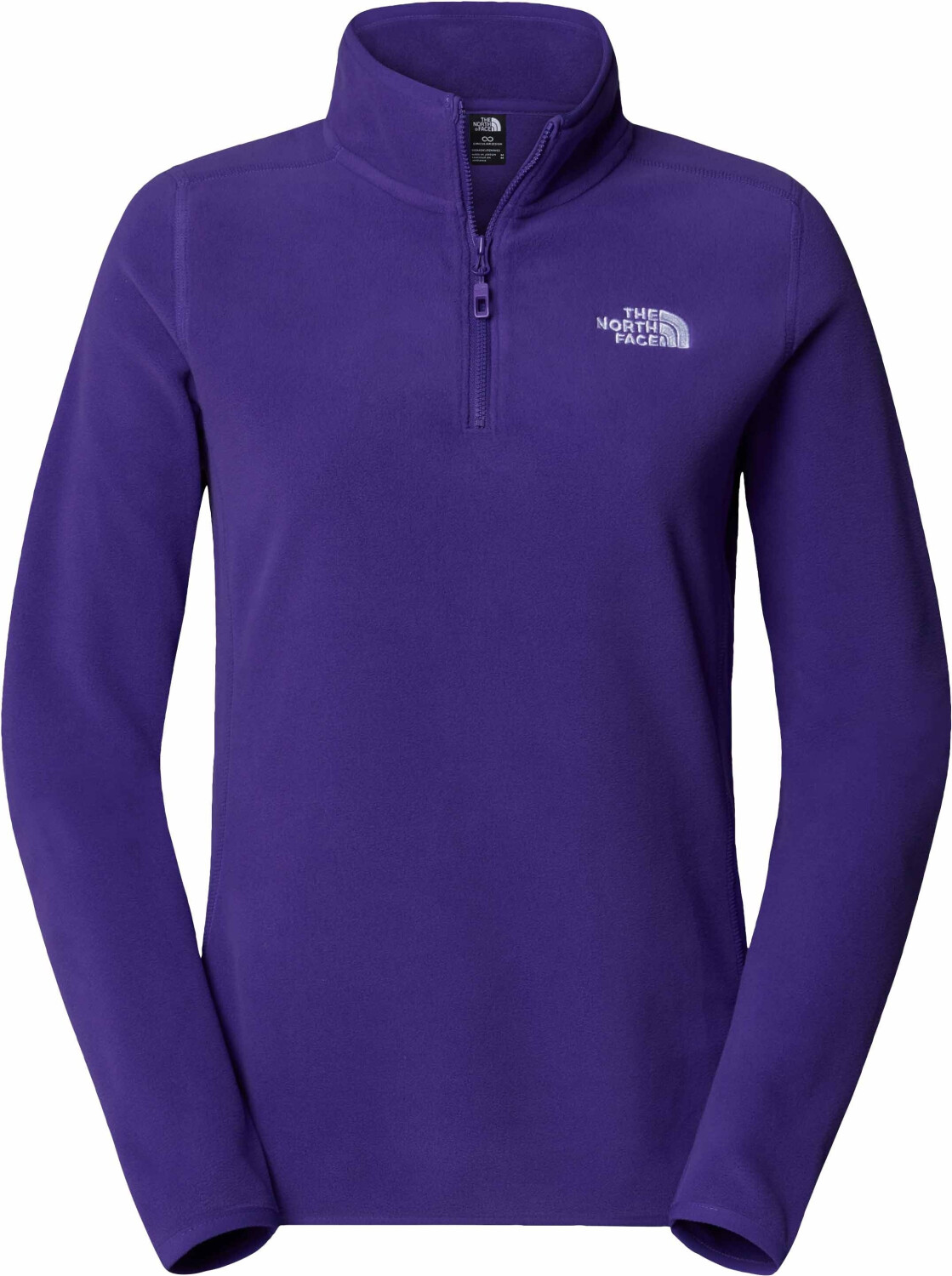 The North Face 100 Glacier Fleece 1/4 Zip Women peak purple