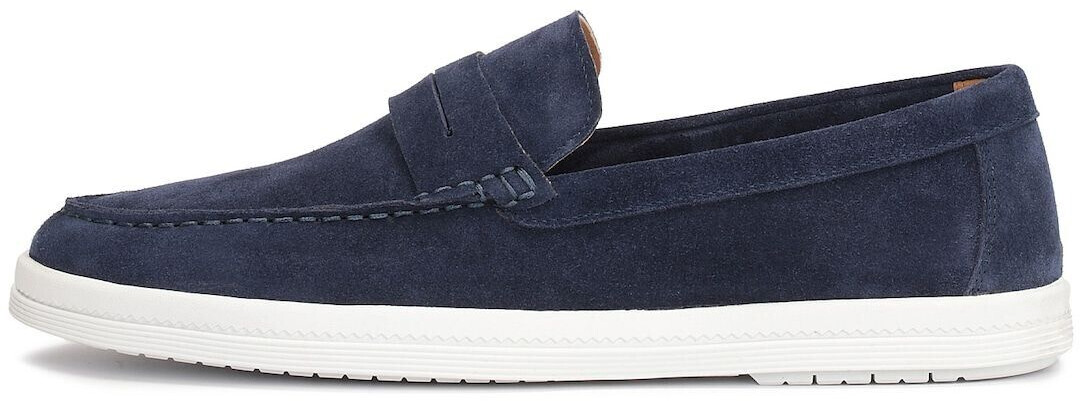 Kazar Moccasin dark blue white