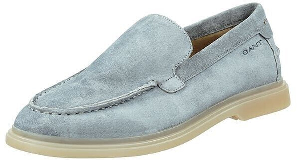 GANT Leather Moccasins Boery light blue