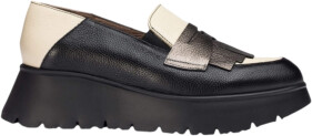 Wonders C-7312 5320 11664 Midnight Leather Moccasins black