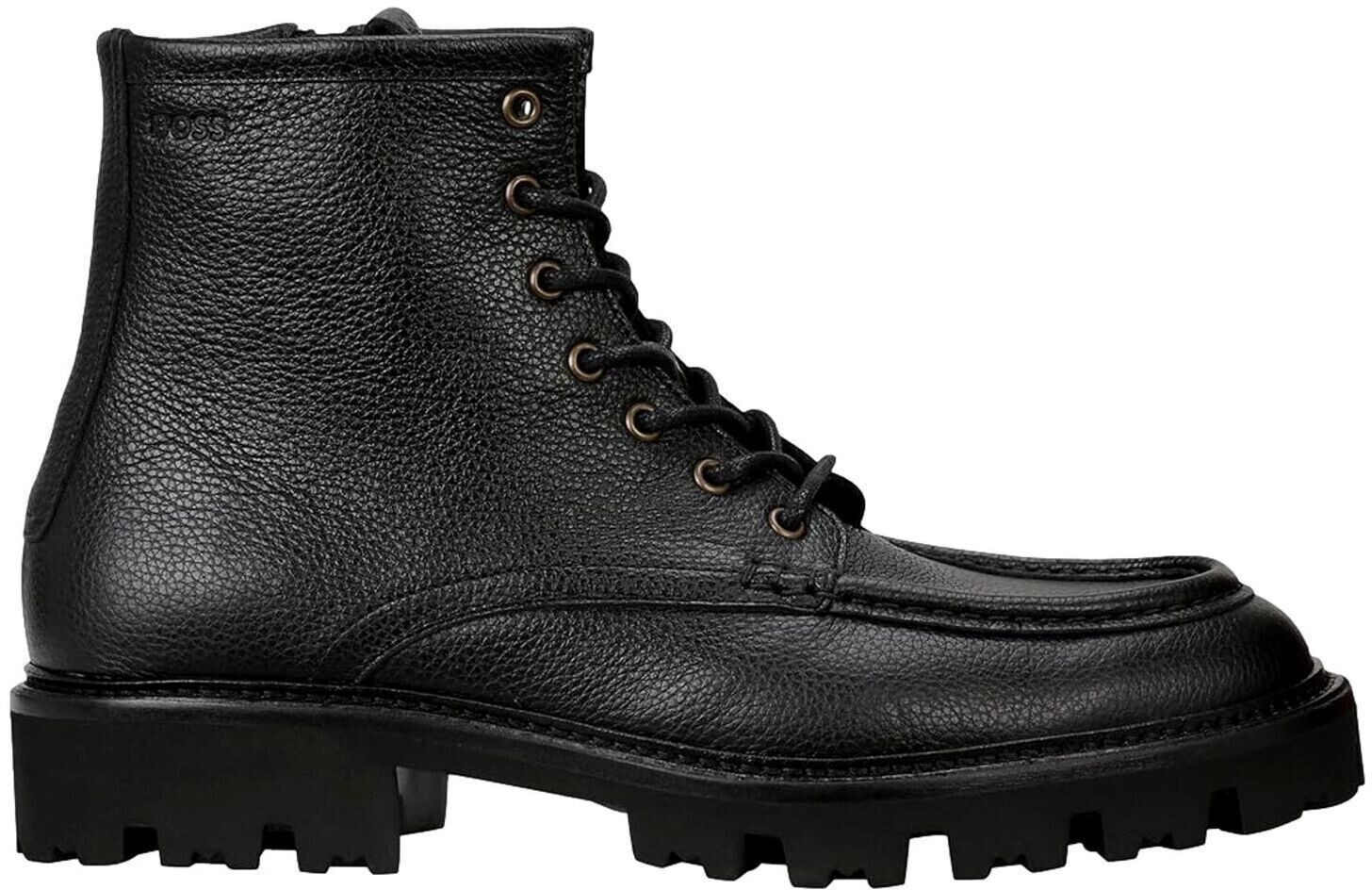 Hugo Boss Leather hammered model Julyo Halb 50529273 black