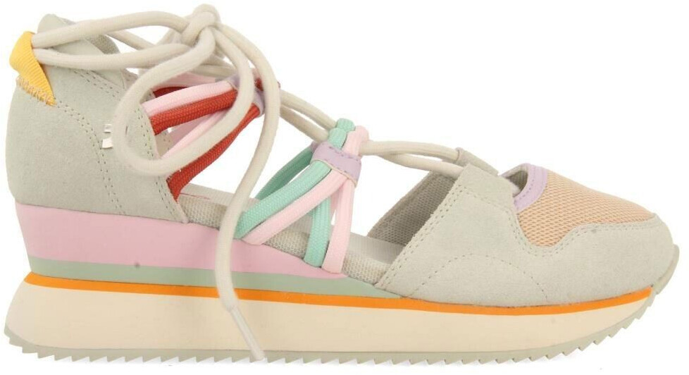 Gioseppo Locke Wedge Sandal beige