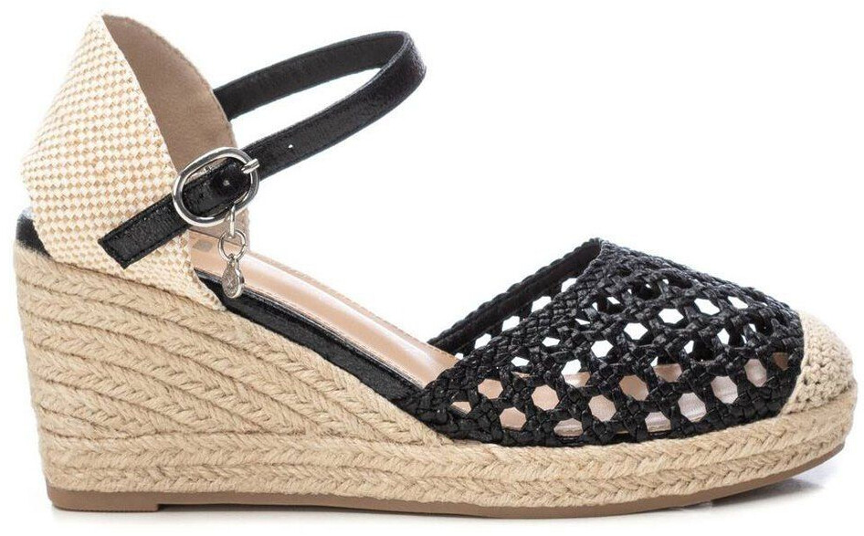 XTI Sandals 142893 black Wedge 8cm