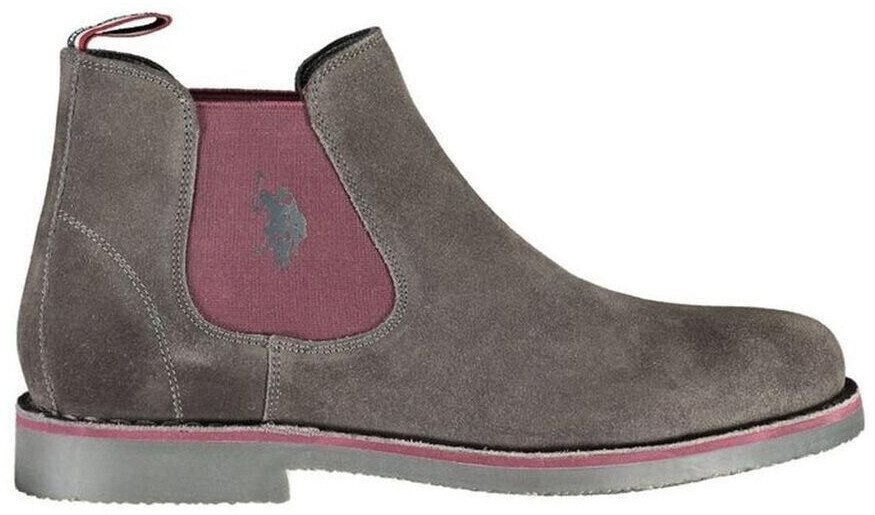 U.S. Polo Assn. Contrasting elastic logo gray