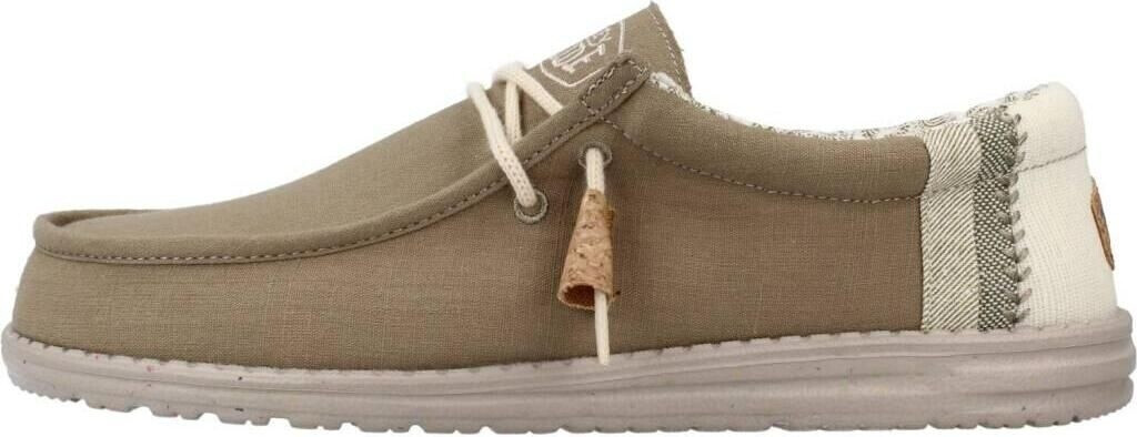 Dude Wally Linen Natural Shoes HD40015-0Y8-45