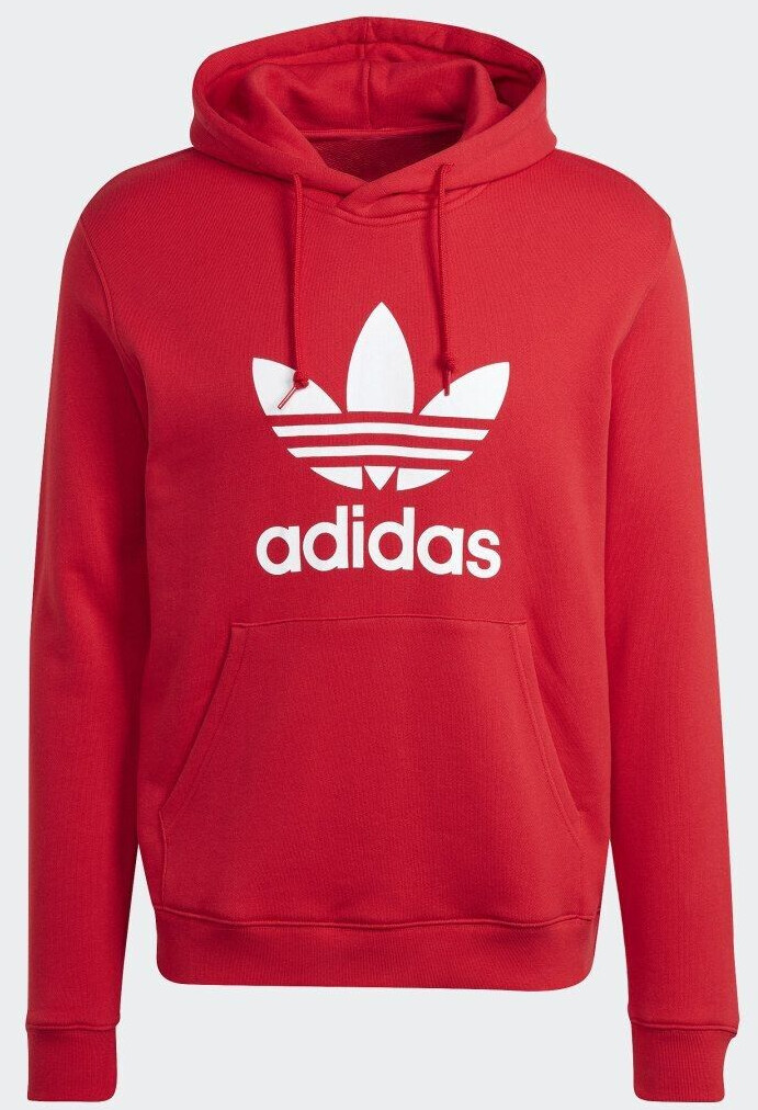 Adidas Men Originals Adicolor Classics Trefoil Hoodie better scarlet (IM4497)