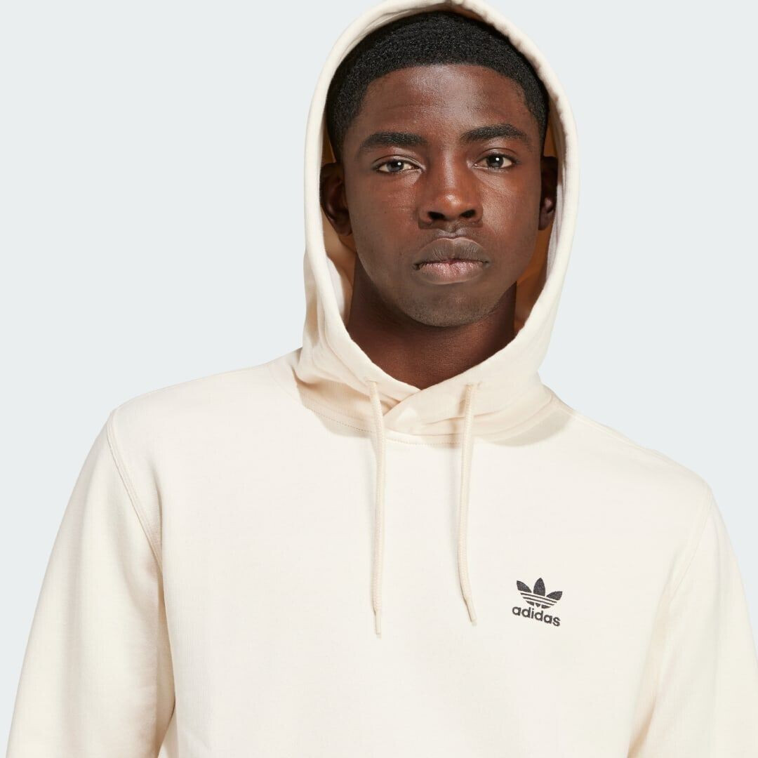 Buy Adidas Man Trefoil Essentials Hoodie wonder white IX7669 from 50.00 Today Best Deals on idealo