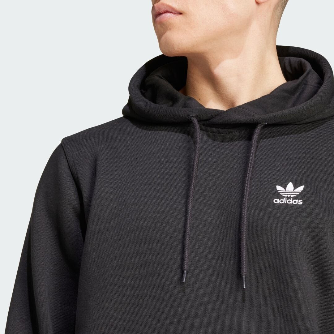 Adidas Man Trefoil Essentials Hoodie black IY4930 a 52 90 oggi Migliori prezzi e offerte su idealo