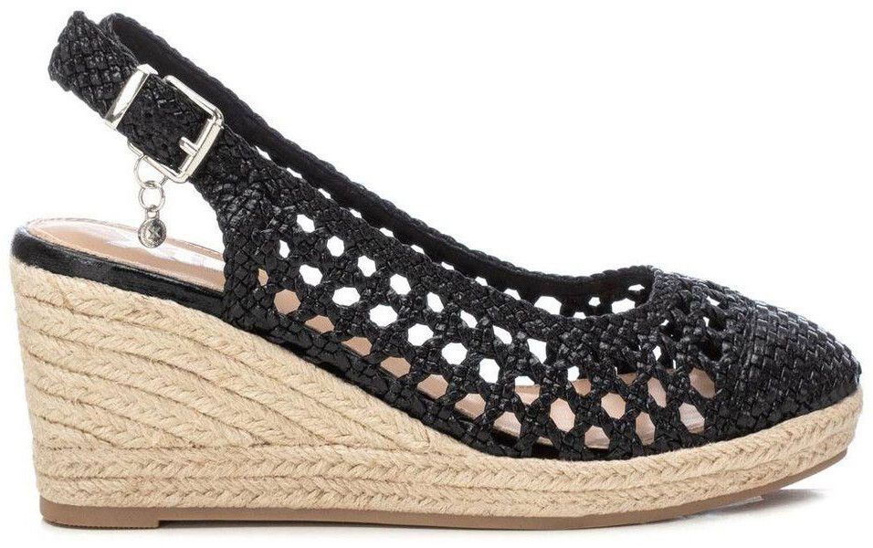 XTI Sandals 142892 black Wedge 8cm