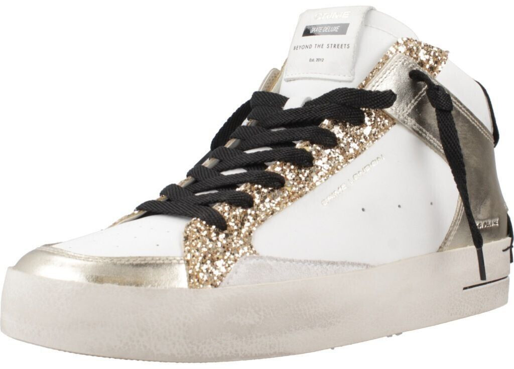 Crime Fashion Sneakers SK8 DELUXE MID white
