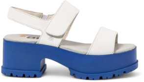 Art 1829 Manchester Sandal nappa white blue