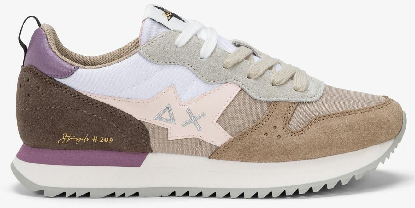 Sun 68 Sneakers Low Stargirl Multicolor Z44209 dark beige