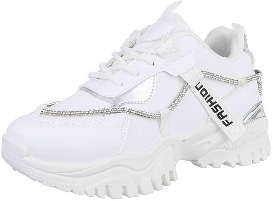Ital Design Casual Shoes Sneakers Low JD-7-1- white