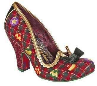 Irregular Choice Bauble Boo Pumps red
