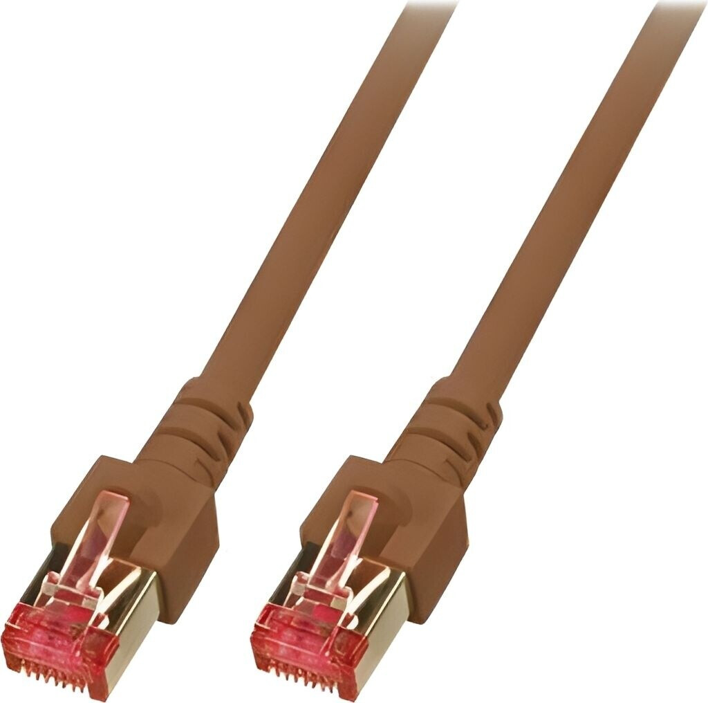 EFB-Elektronik RJ45 Patchkabel Cat.6 S/FTP LSZH braun 30m (K5517.30)
