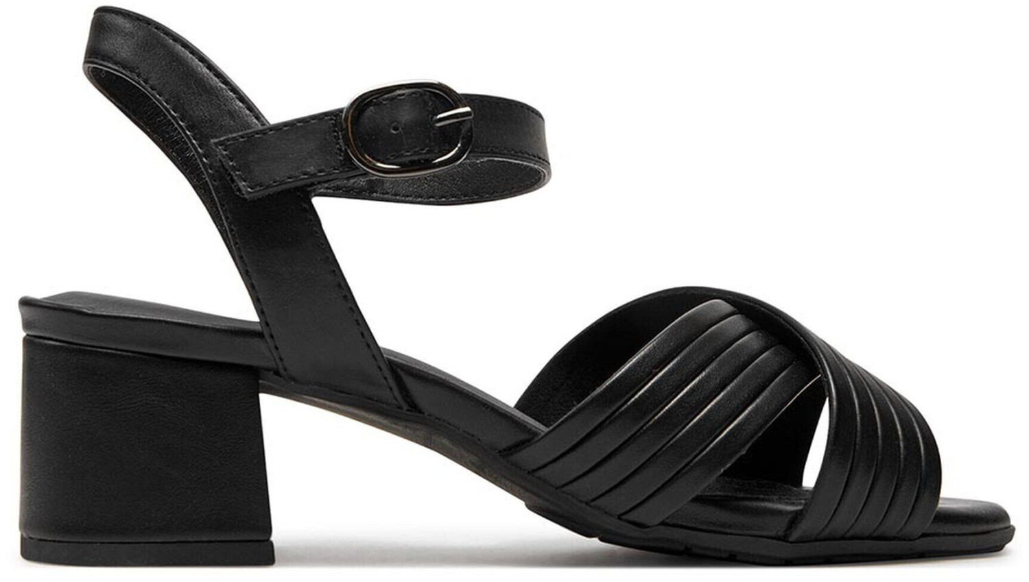 Jana Shoes Festive high-heeled sandals black