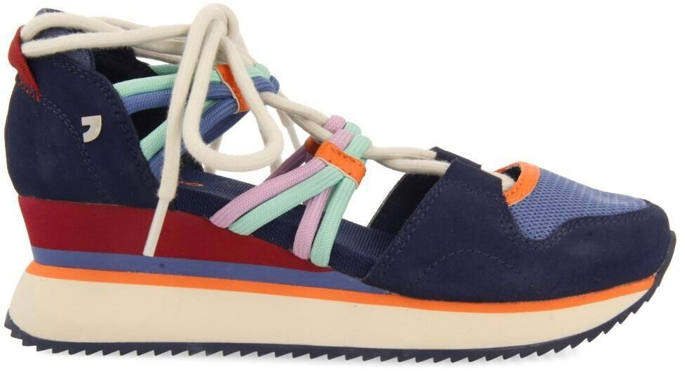 Gioseppo Locke Wedge Sandal blue