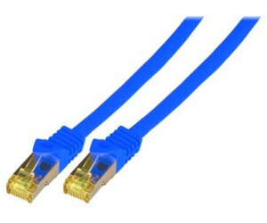 EFB-Elektronik RJ45 Patchkabel Cat.6A S/FTP LSZHCat.7 blau 10m (MK7001.10BL)