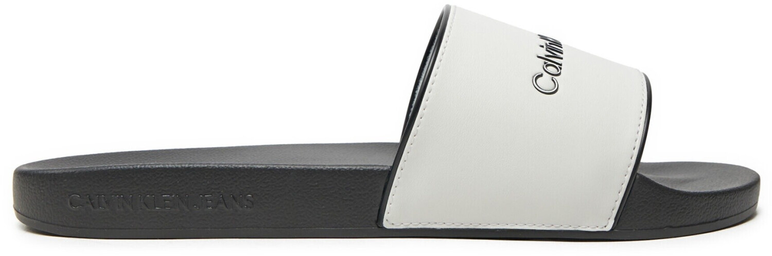 Calvin Klein Slide Institutional YM0YM01019 white