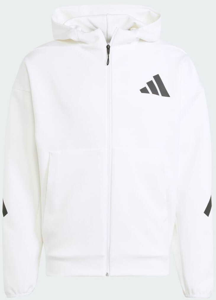 Adidas Man Z.N.E. Zip Hoodie JF2443 white ab 74 99 Preisvergleich bei idealo