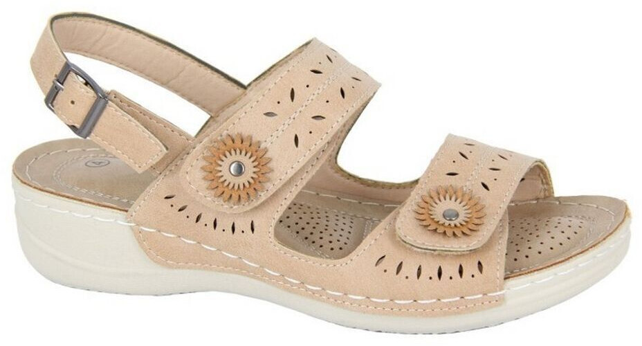 Boulevard de Beauté Women's sandals with ankle strap natural
