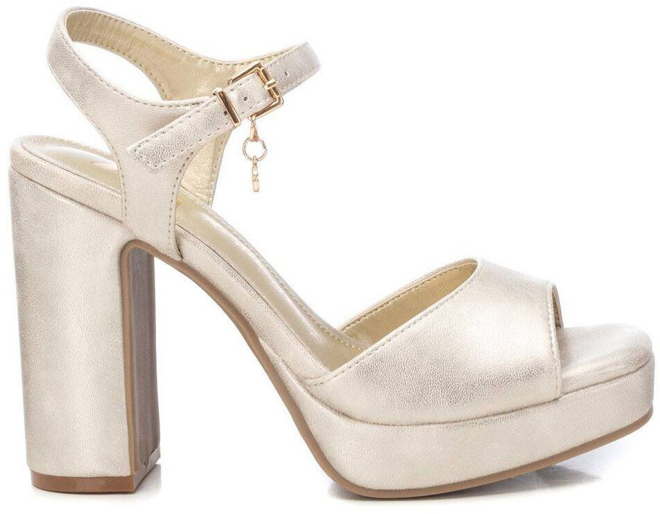 XTI Sandals 142837 gold Heel height 9cm