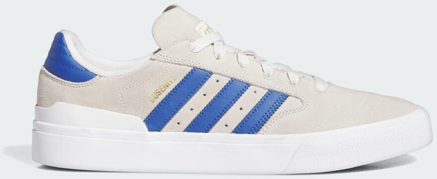 Adidas Busenitz Vulc II Shoe crystal white royal blue gold metallic